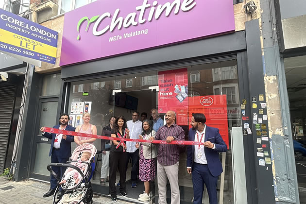 The Huq sisters do the honours for the new Post Office