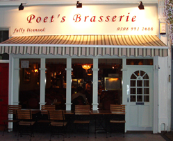 Poet's Brasserie Exterior