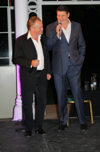 Bobby Davro and Tony Hadley