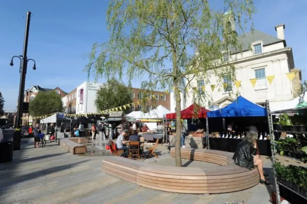 The event will be in Brentford Market Plac