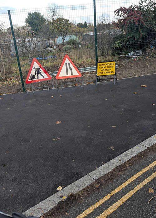 Tarmac in Dukes Meadows 