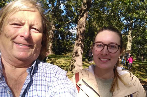 Guy Lambert with daughter