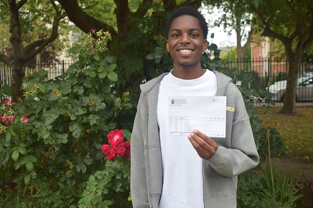 Isleworth and Syon's Blake Lawrence is off to Cambridge to study law