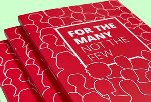 labour party manifesto poster