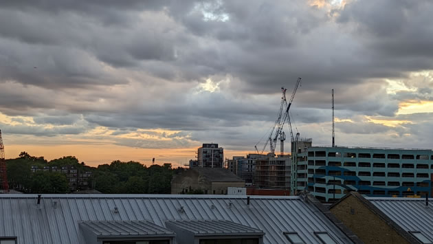 A Brentford sunset