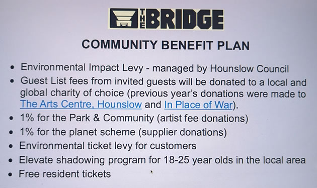 The Bridge Community benefits 