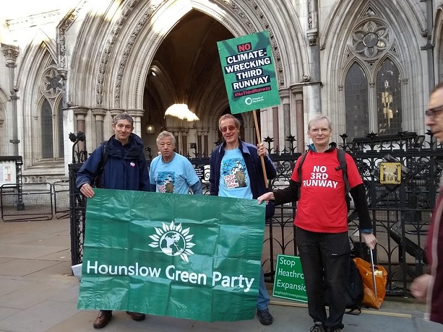 Green Party Protestors