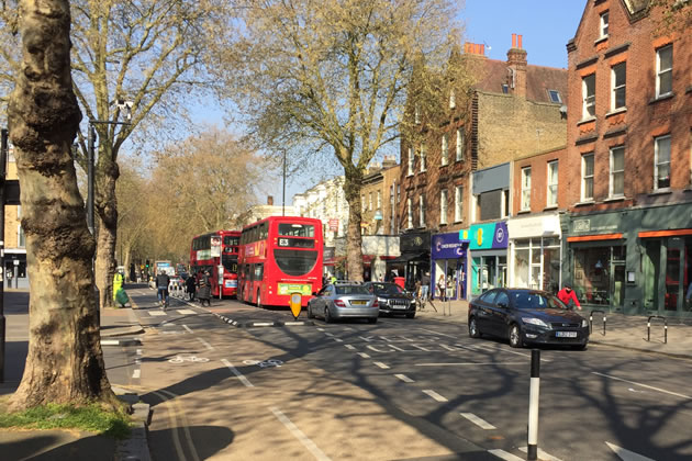 OneChiswick want cycleway and other recent changes reversed