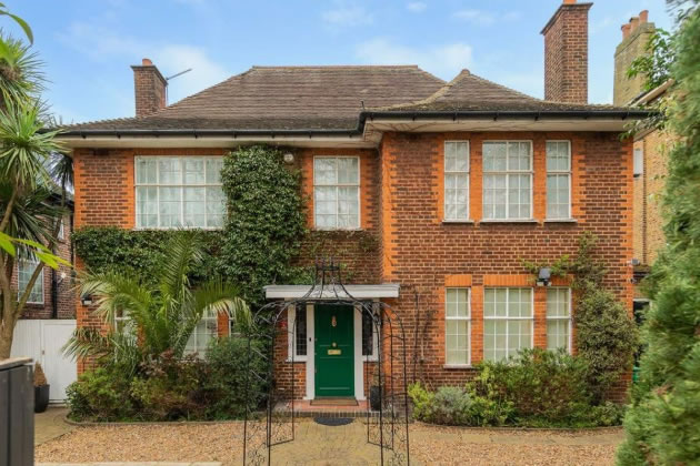 House on Grosvenor Road is listed for &pound;3.5million