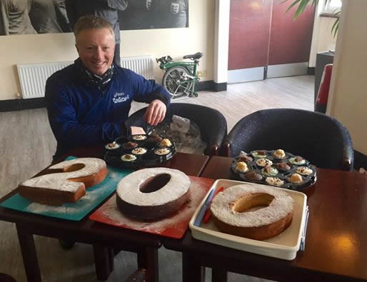 Kelvin celebrates parkruns