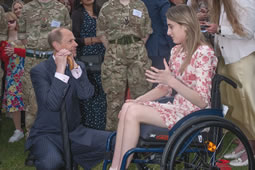 Duke of Edinburgh Personally Congratulates Isabel Murphy