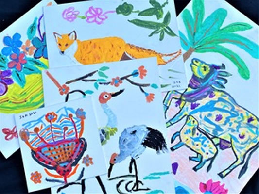 Some samples of her work