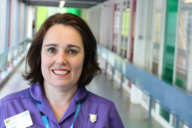 Lisa Knight oversees nursing at Ealing Hospital