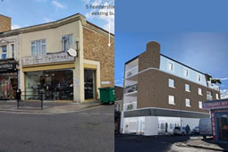 Flats to Be Built Above Featherstone Road Shoe Shop