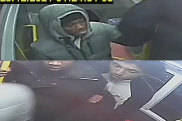 The three men police wish to speak to about Ealing stabbing