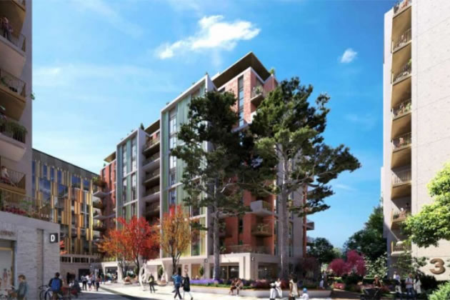 What some of the residential blocks could look like under the plans