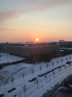 Tony Bowen snow scene