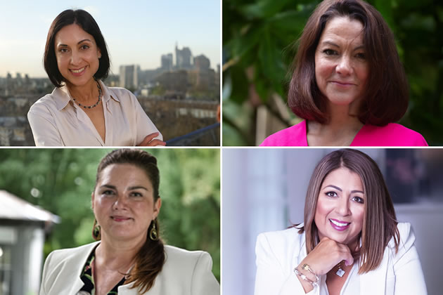 Top left: Nadia Nagamootoo, Founder and CEO of Avenir.