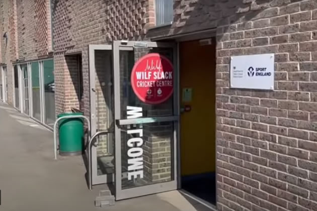 The entrance to the new centre