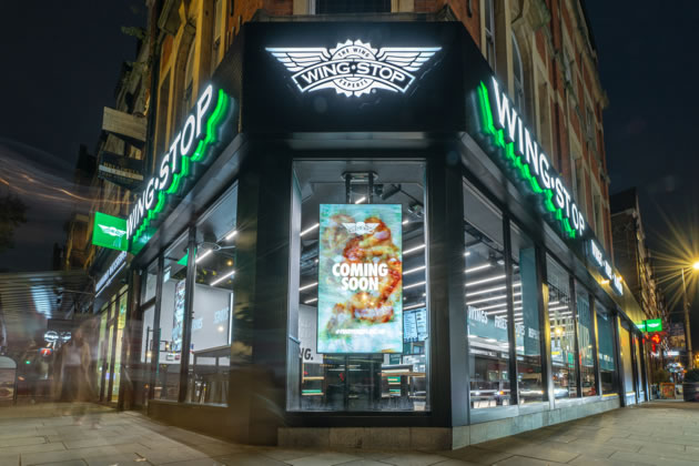 Wingstop's new branch in Ealing