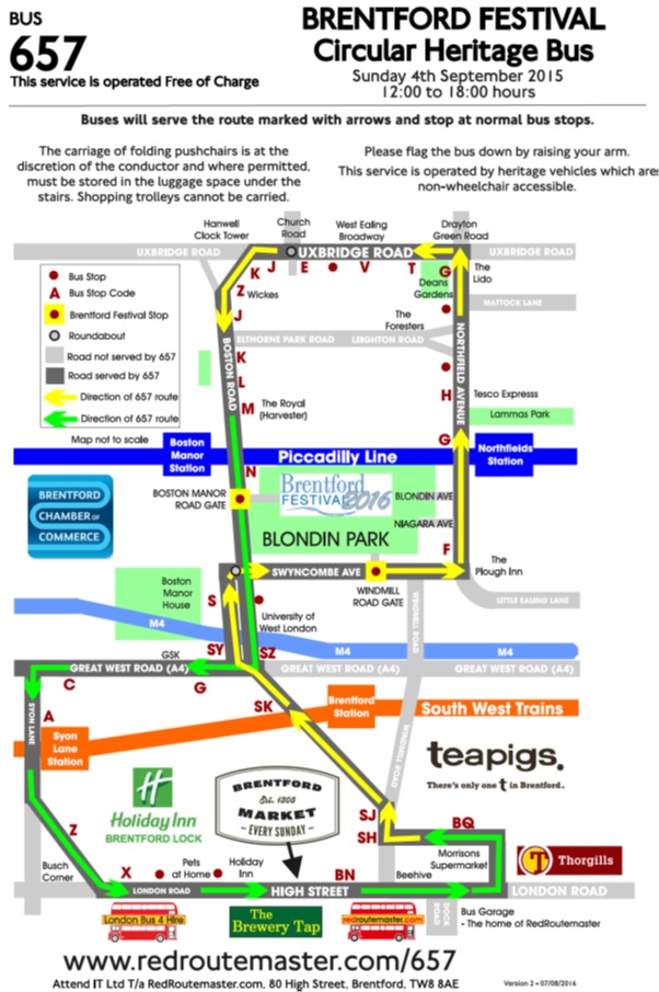 Bus map