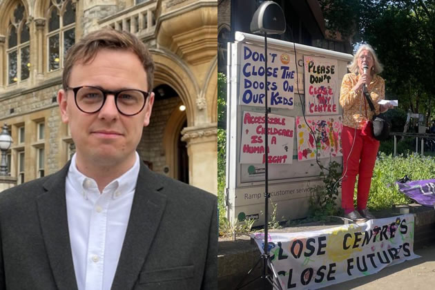 Peter Mason (left) and Claire Welsby (right) &ldquo;disappointed though not surprised&rdquo; at the leader&rsquo;s comment 