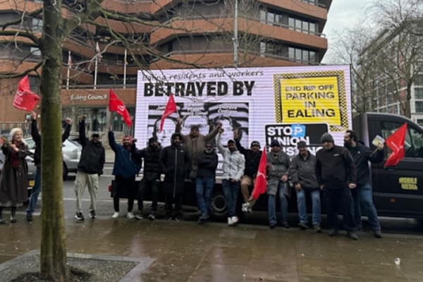 Striking Ealing Traffic Wardens to Picket Councillors' Surgeries 