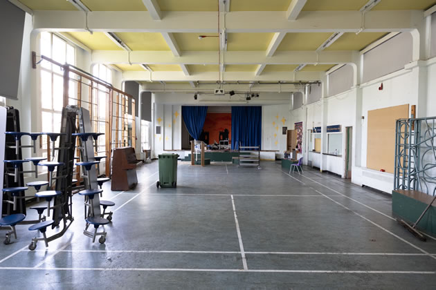 The former Flora Gardens Primary School