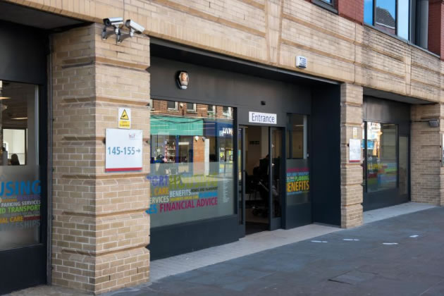 Hammersmith and Fulham's housing department on King Street