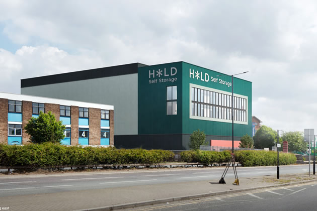 A visualisation of the proposed storage facility on Western Avenue