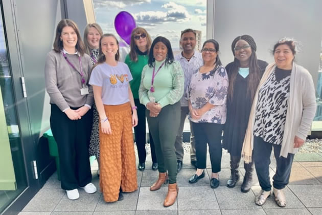 Foster carers with Hounslow Council staff 