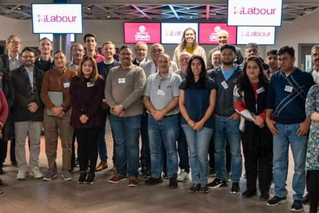 Councillors in the Hounslow Labour group pictured after the last local elections. Picture: Hounslow Labour
