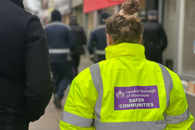 The wardens provide extra security in areas with high incidence of anti-social behaviour