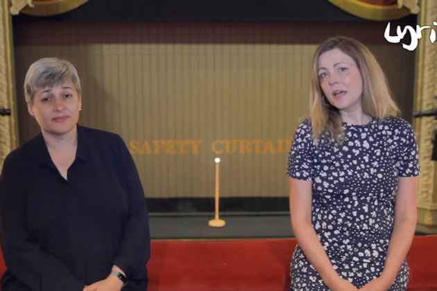 Artistic Director, Rachel O’Riordan and Executive Director, Sian Alexander