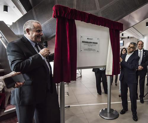 sadiq khan mayor opens hounslow house