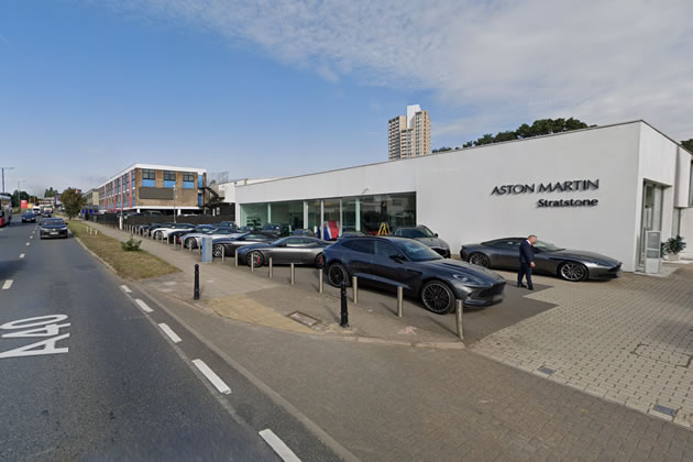 The site is currently occupied by Aston Martin Stratstone