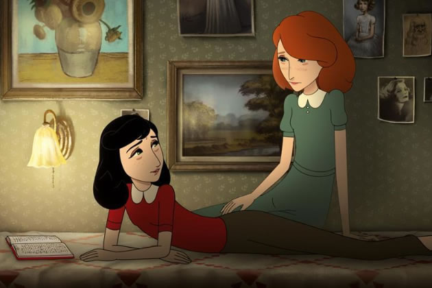 An animated film loosely based on &rsquo;The Diary Of Anne Frank&rsquo; 